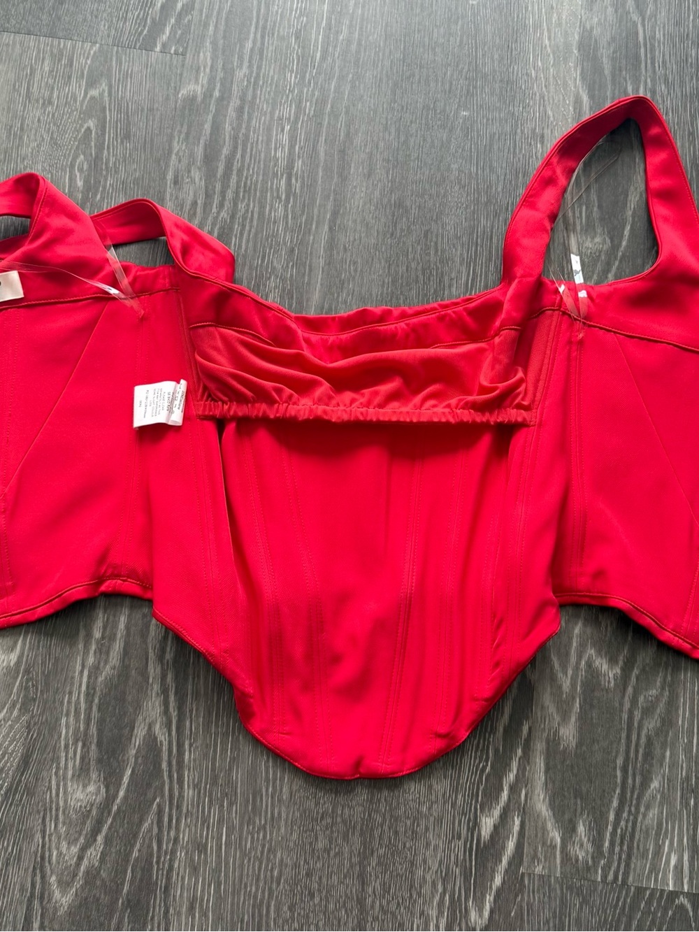 House of CB Rafa Corset in red - Picture 9 of 11